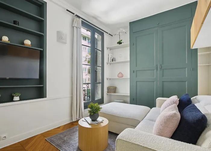 公寓 Le Marais 1br Cozy *