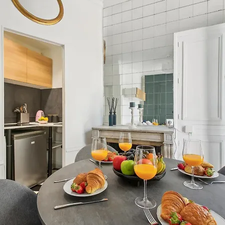 Lägenhet Le Marais 1br Cozy Paris